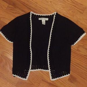 WHBM Short sleeve shrug